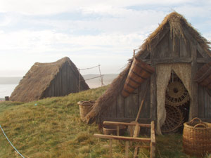 Thatched Seaweed Drying Hut